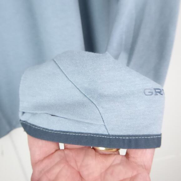 Grundens Shirt Mens SZ L Shorebreak Performance Long Sleeve Quick Dry Outdoors - Picture 9 of 16